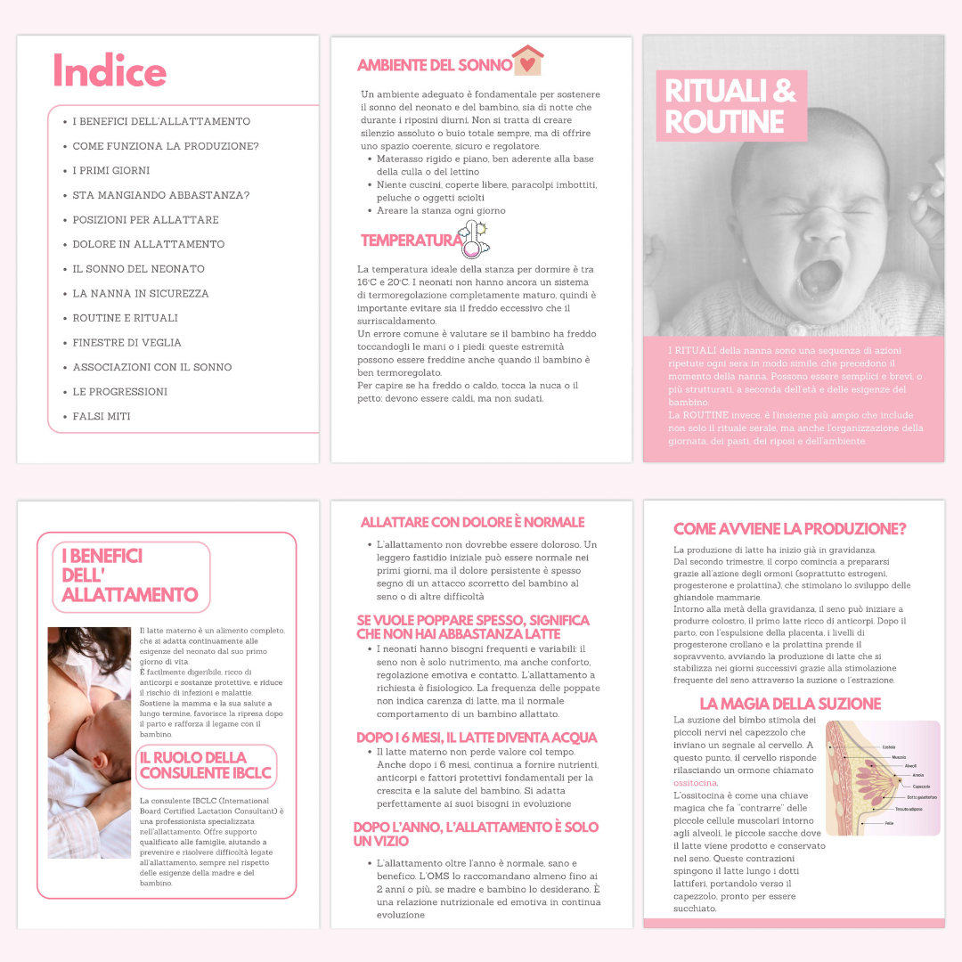Sonno e Allattamento infantile - Guida digitale a cura di Silvia Gavuzzi IBCLC Himama Store