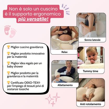 HIBUMP™ - Supporto ergonomico per gravidanza e allattamento