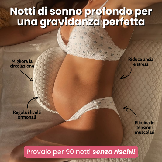 HIBUMP™ - Supporto Anatomico per il tuo Benessere Fisico e Ormonale dalla Gravidanza all'Allattamento