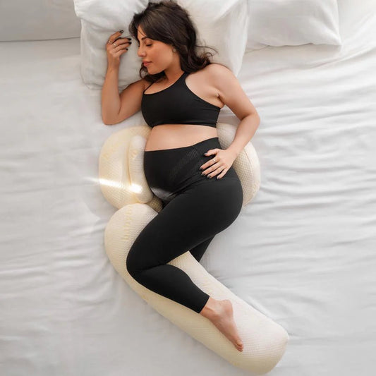 HIBUMP™ Cuscino gravidanza 3 pezzi - Supporto ergonomico per pancia schiena fianchi e gambe - Himama StoreCuscino per gravidanzacomecuscinocuscino hibump