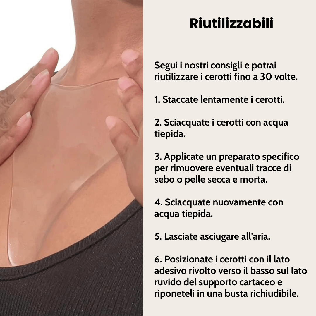 HISKIN - 2 Patch adesivi riutilizzabili per trattamento naturale anti - smagliature - Himama Store