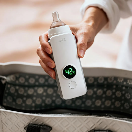 WARMY - Scaldabiberon portatile per latte materno e in polvere (Compatibile con ogni marca di biberon)