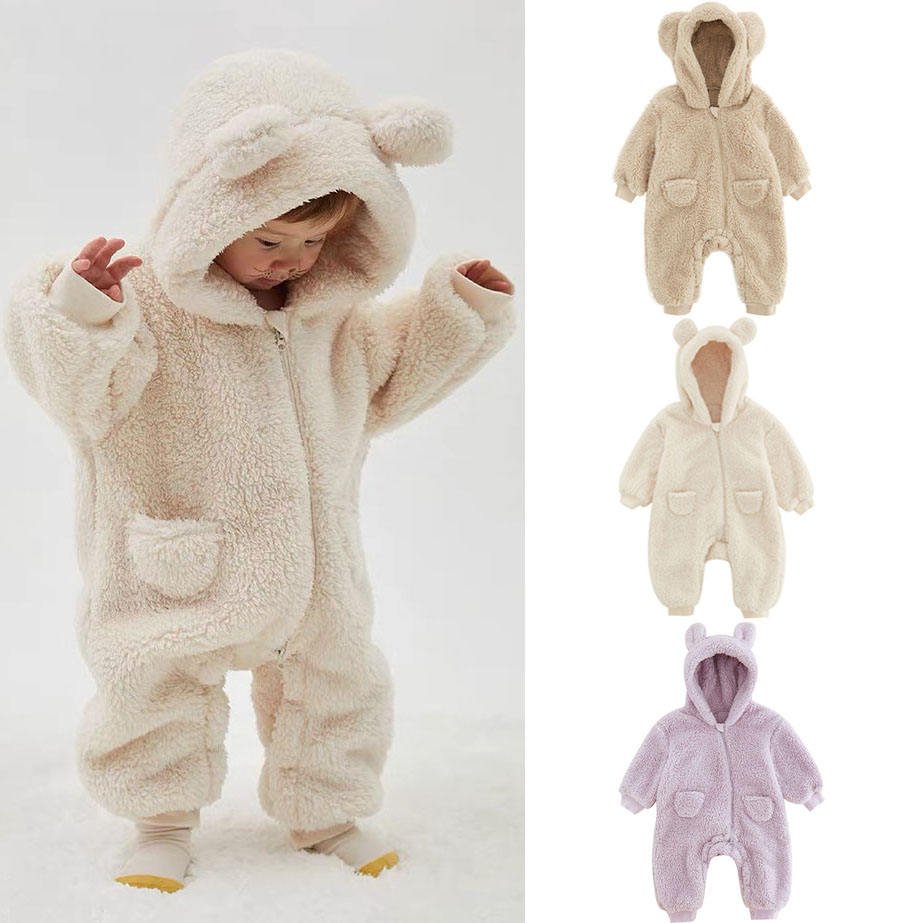 TEDDY - Tuta in pile e cotone - Himama Store