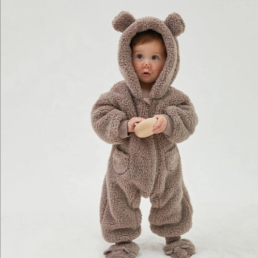 TEDDY - Tuta in pile e cotone - Himama Store