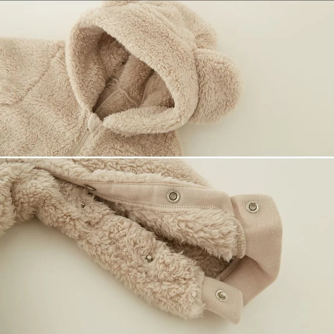 TEDDY - Tuta in pile e cotone - Himama Store