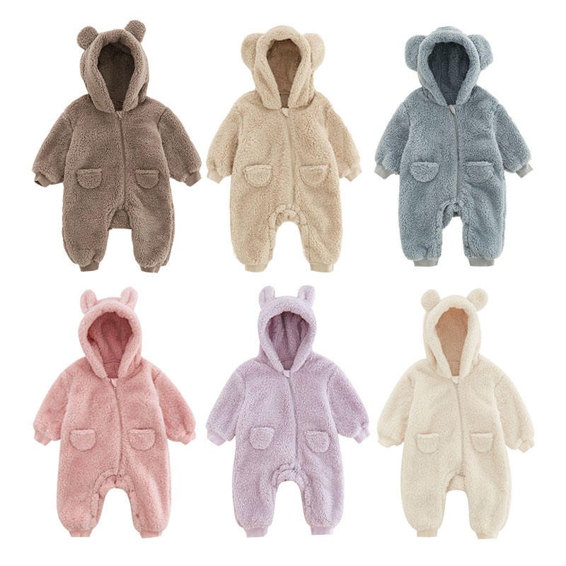 TEDDY - Tuta in pile e cotone - Himama Store